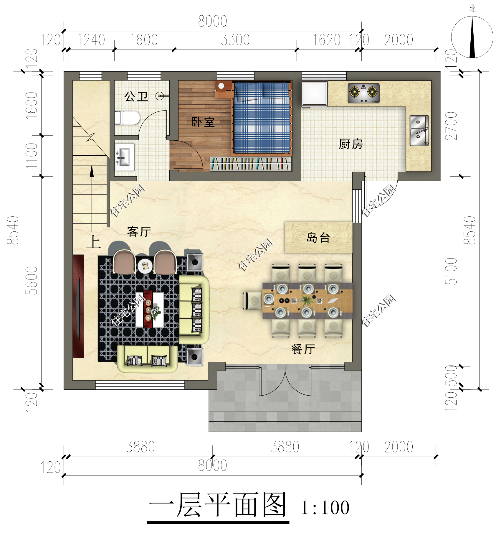 小宅基地也有大精彩！三套小户型农村自建房图纸，你最喜欢哪套？