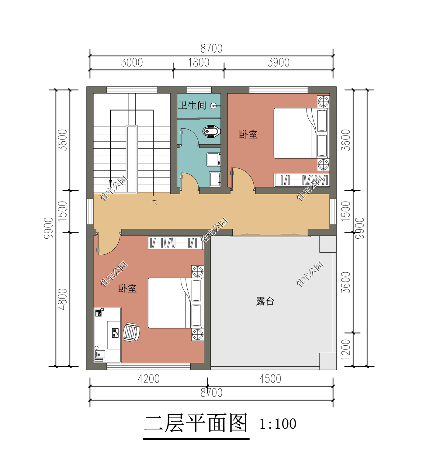 小宅基地也有大精彩！三套小户型农村自建房图纸，你最喜欢哪套？