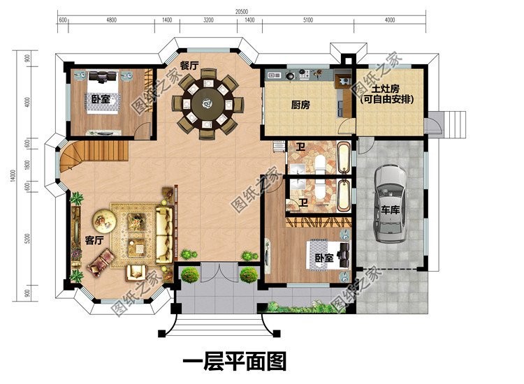 五款精致好看自建房合集，时尚大气敞亮，建好倍有面子