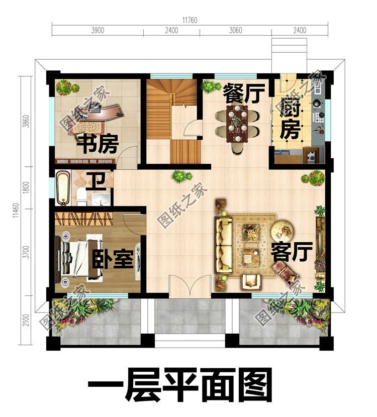 五款精致好看自建房合集，时尚大气敞亮，建好倍有面子