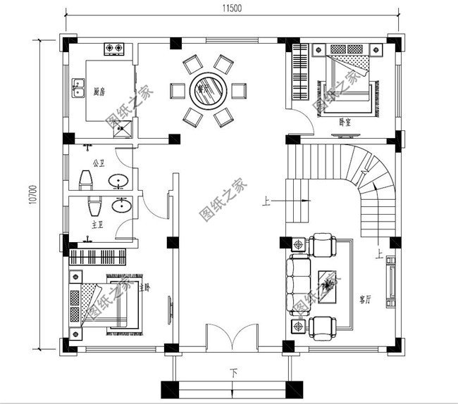 农村三层自建房效果图，经济实用，保证让你眼前一亮
