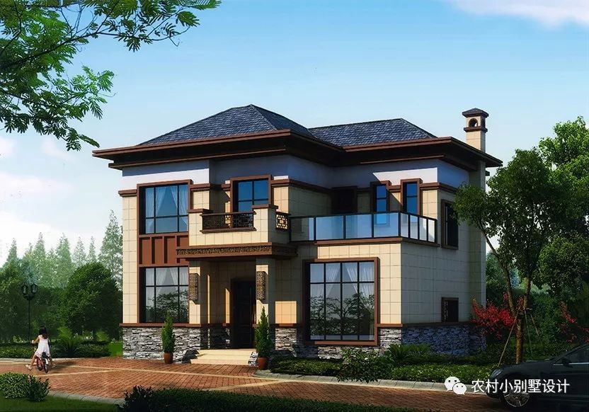12-20万元农村二层自建房，经典不过时的好看又实用-图纸大全