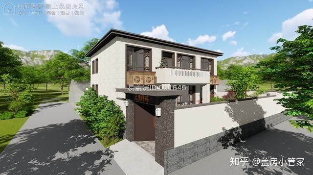 自建房效果图_农村自建跃层房_自建烘干房视频