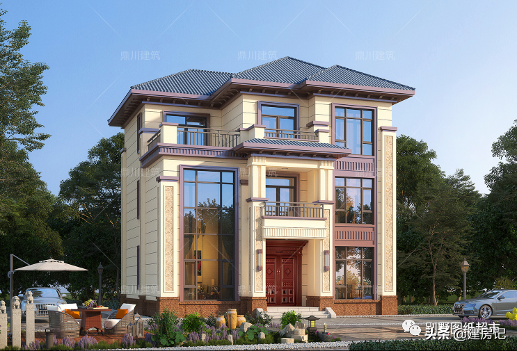 房子建的好，生活旺旺旺，浙江6套三层自建房，堪称农村建房典范