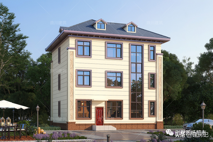 房子建的好，生活旺旺旺，浙江6套三层自建房，堪称农村建房典范