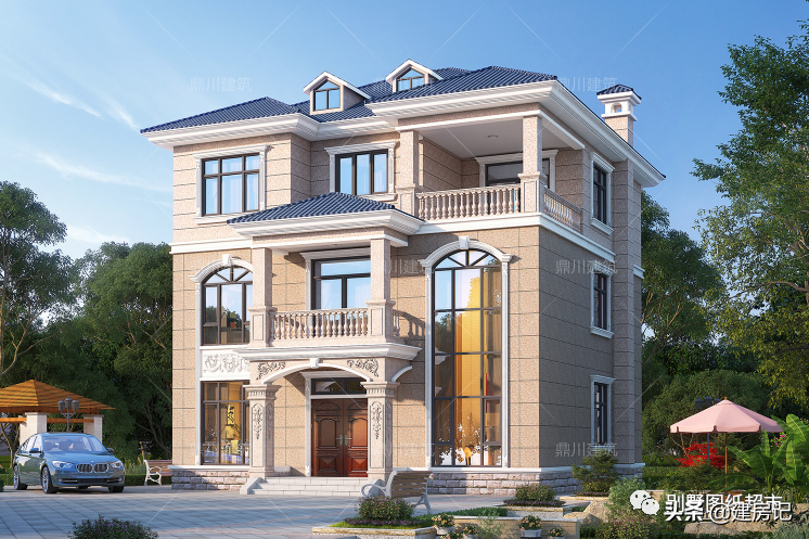 房子建的好，生活旺旺旺，浙江6套三层自建房，堪称农村建房典范