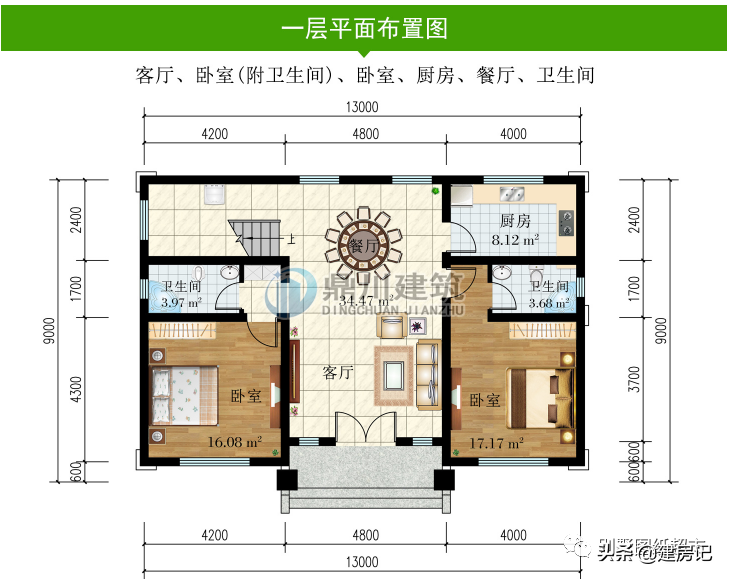 房子建的好，生活旺旺旺，浙江6套三层自建房，堪称农村建房典范