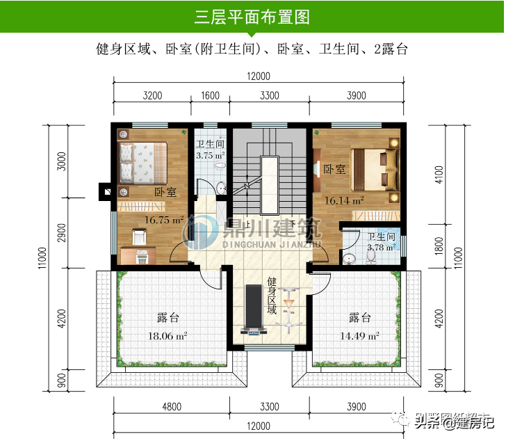 房子建的好，生活旺旺旺，浙江6套三层自建房，堪称农村建房典范
