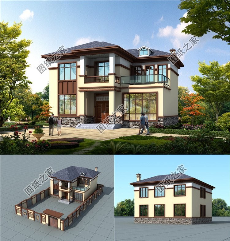 本期小编就带了几款农村热门自建房设计推荐省钱省时又省心-图纸大全