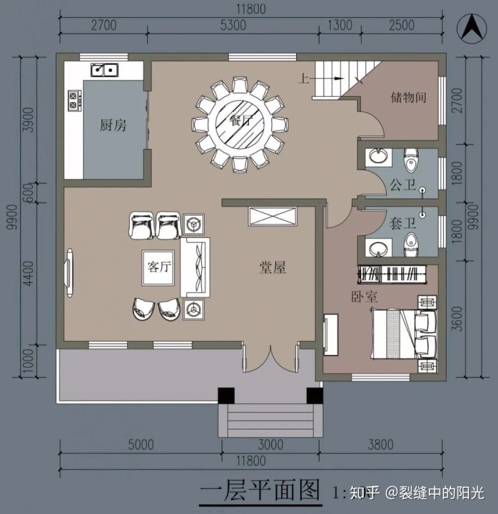 农村自建双拼房_农村自建别墅设计_农村自建房设计图