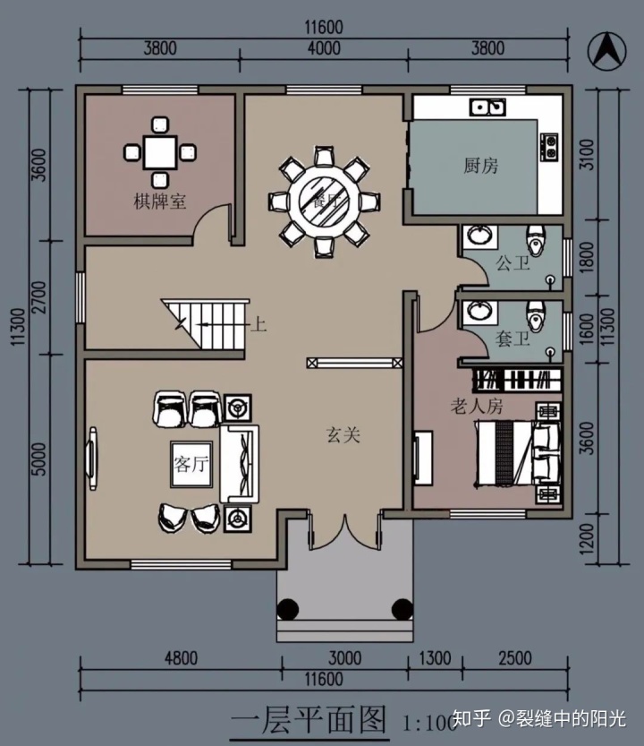 农村自建房设计图_农村自建双拼房_农村自建别墅设计