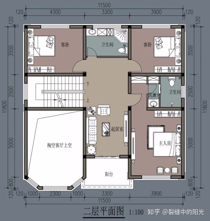 农村自建房设计图_农村自建别墅设计_农村自建双拼房