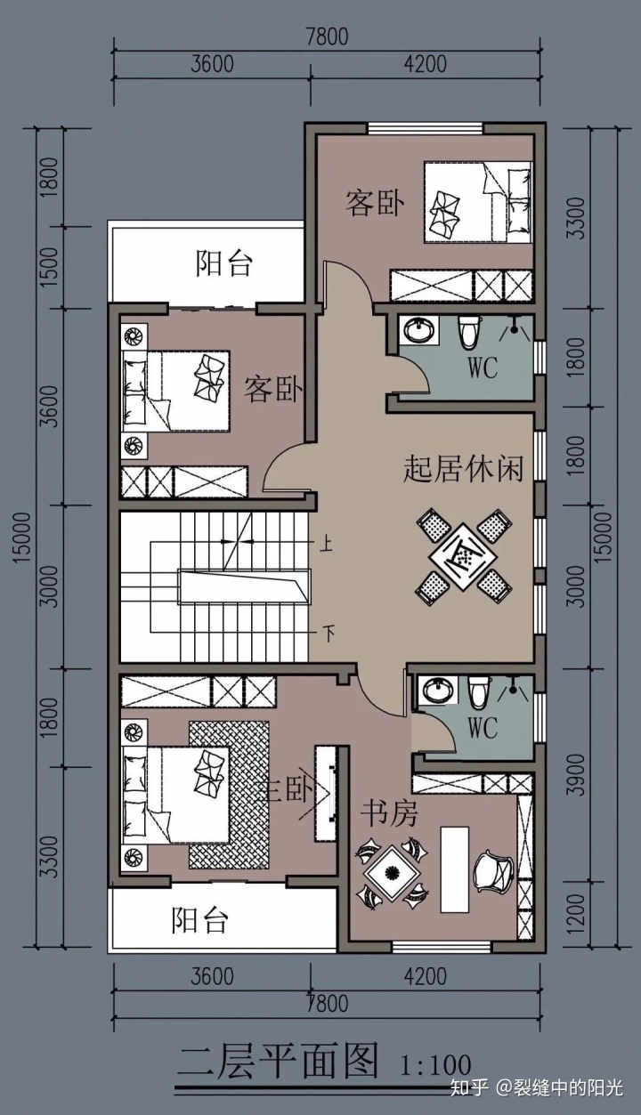 农村自建房设计图_农村自建别墅设计_农村自建双拼房