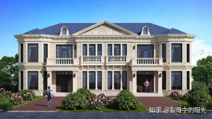 农村自建双拼房_农村自建房设计图_农村自建别墅设计