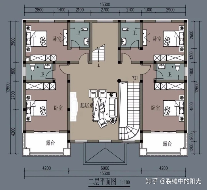 农村自建别墅设计_农村自建双拼房_农村自建房设计图