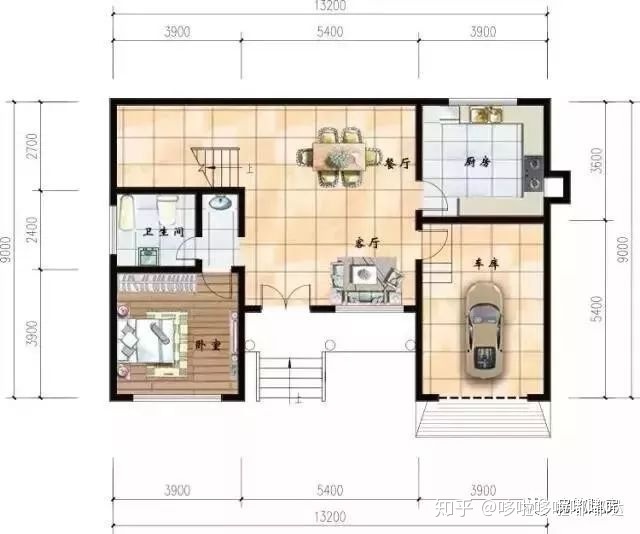 农村自建房设计图_农村自建普通二层房_农村自建别墅设计