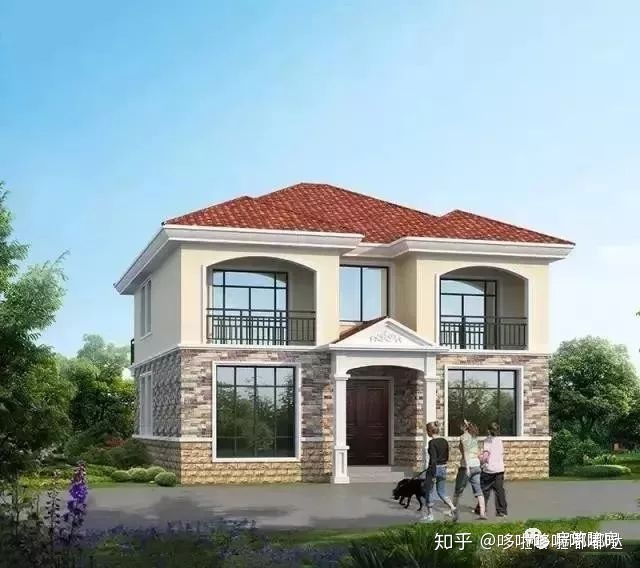 农村自建别墅设计_农村自建房设计图_农村自建普通二层房