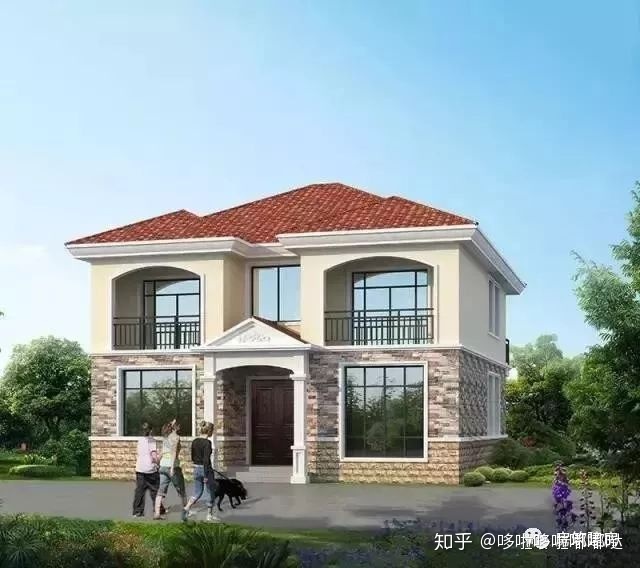 农村自建房设计图_农村自建别墅设计_农村自建普通二层房