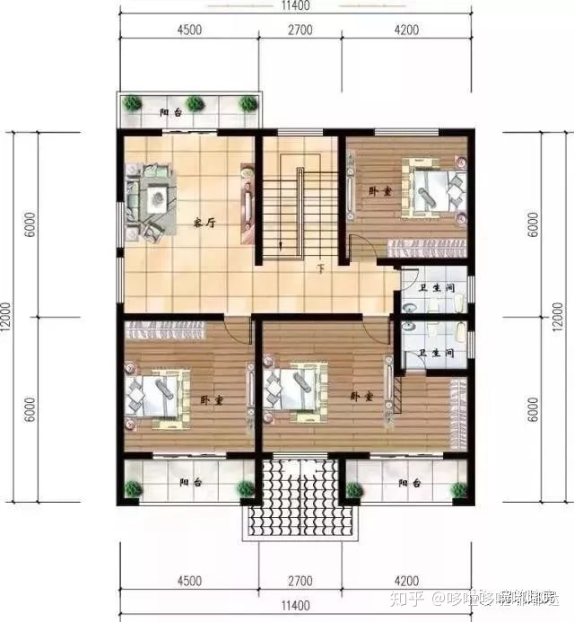 农村自建房设计图_农村自建普通二层房_农村自建别墅设计