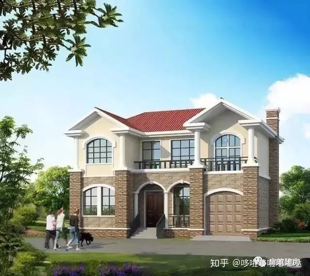 农村自建别墅设计_农村自建房设计图_农村自建普通二层房