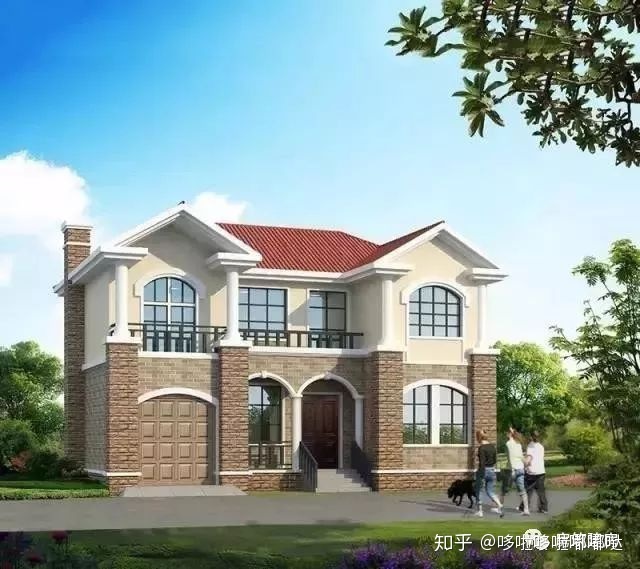 农村自建别墅设计_农村自建普通二层房_农村自建房设计图
