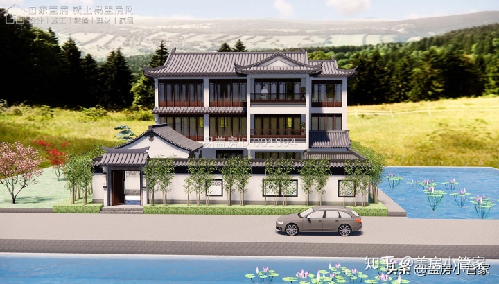 农村自建房设计图_农村自建别墅设计大全_农村自建一层房图片