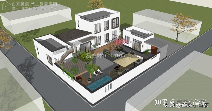 农村自建一层房图片_农村自建房设计图_农村自建别墅设计大全