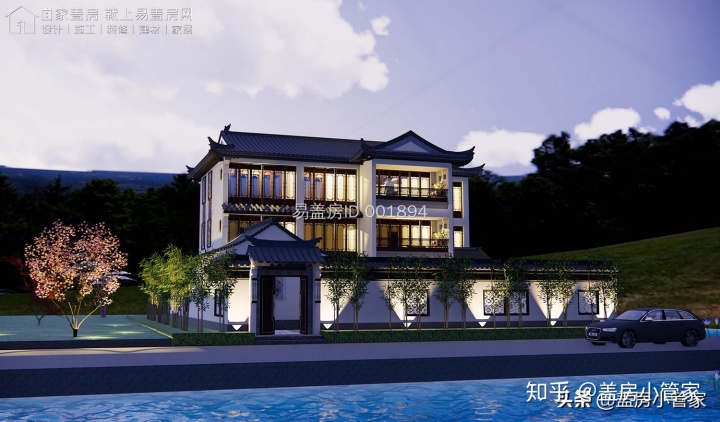 农村自建房设计图_农村自建别墅设计大全_农村自建一层房图片