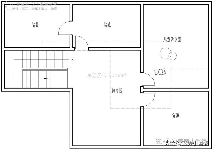 农村自建一层房图片_农村自建别墅设计大全_农村自建房设计图