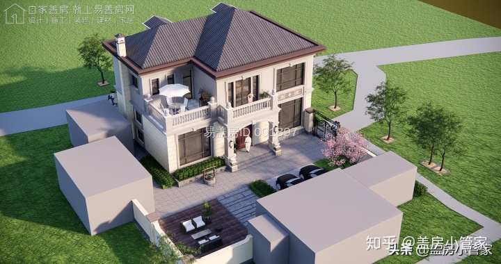 农村自建别墅设计大全_农村自建一层房图片_农村自建房设计图
