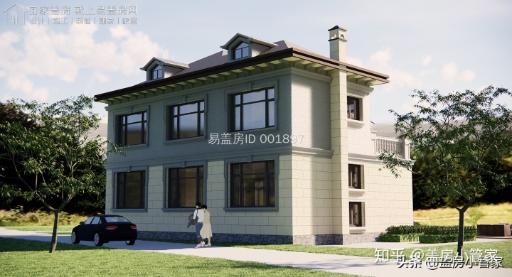 农村自建一层房图片_农村自建别墅设计大全_农村自建房设计图