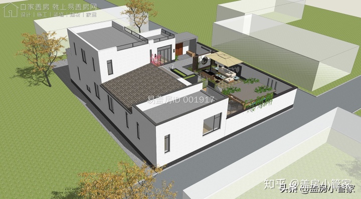 农村自建房设计图_农村自建别墅设计大全_农村自建一层房图片