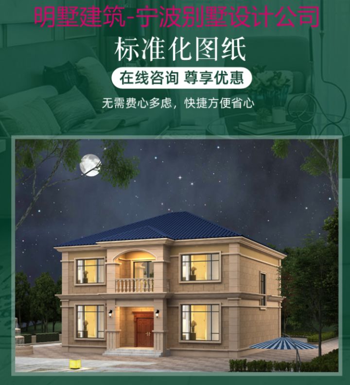 农村自建一层房设计图_20万自建两层别墅房图_自建房效果图