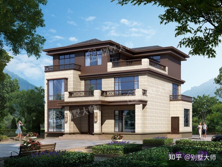 农村带堂屋自建一层房设计图_农村自建房设计图_农村自建中式房设计图