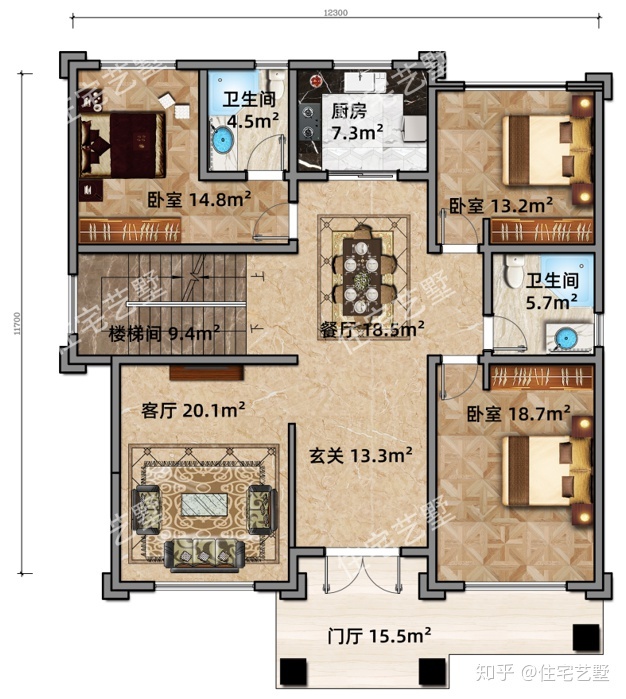 别墅设计图_自建别墅户型图设计_明日之后7级庄园设计别墅图