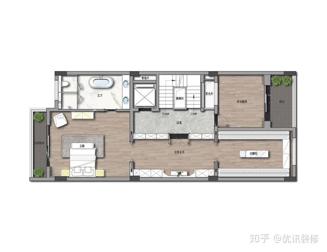 别墅设计图_别墅设计户型图_一层别墅设计户型图