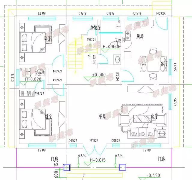 别墅设计图_别墅设计户型图_500平米别墅户型图设计