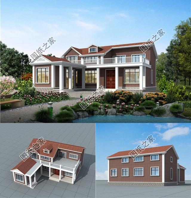 三款农村自建房“L”形别墅设计图纸，个性时尚，合适自建别墅！-图纸大全