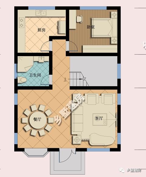 自建房效果图_自建农村房合同书_农村自建双拼房设计图