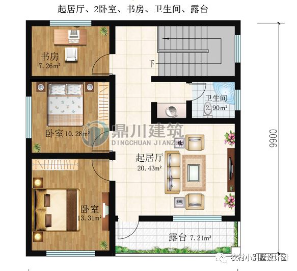 农村自建房设计图_农村自建一层房设计图_自建农村房设计图
