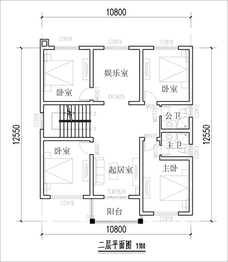 农村自建房设计图6x13图片