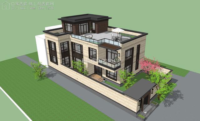农村自建双拼房设计图_自建房效果图_农村自建商业房买卖费用